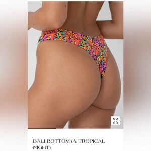 Bright Swimwear Bali Bottom, A Tropical Night print